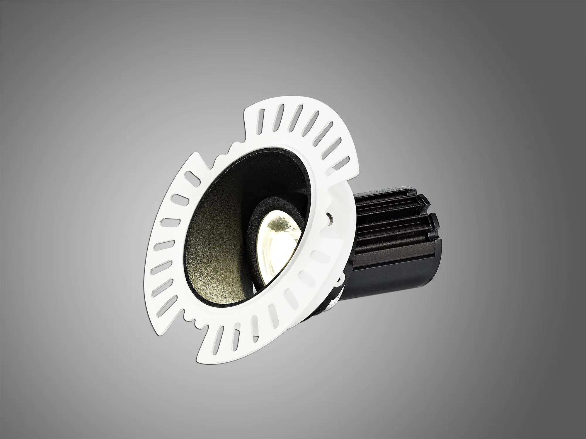 Basy A 10 Tridonic Powered 10W 2700K 710lm 36° CRI>90 LED Engine Black Fixed Recessed Spotlight, IP20 DM200999  Dlux Basy A 10